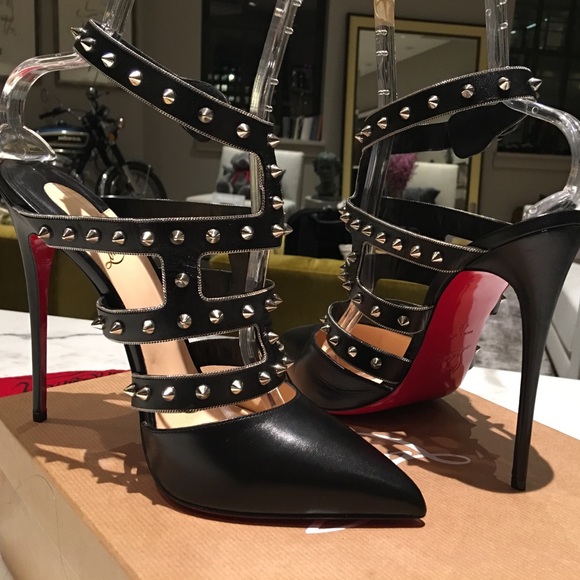 Christian Louboutin Shoes - 🛑SOLD🛑, Rare/Louboutin black/Spikes 42- 10US